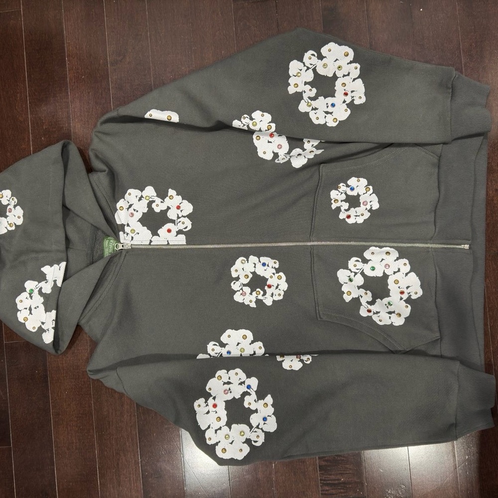 Demin tears tracksuit